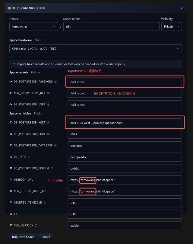 hf space env hf space env