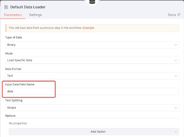 default data loader default data loader